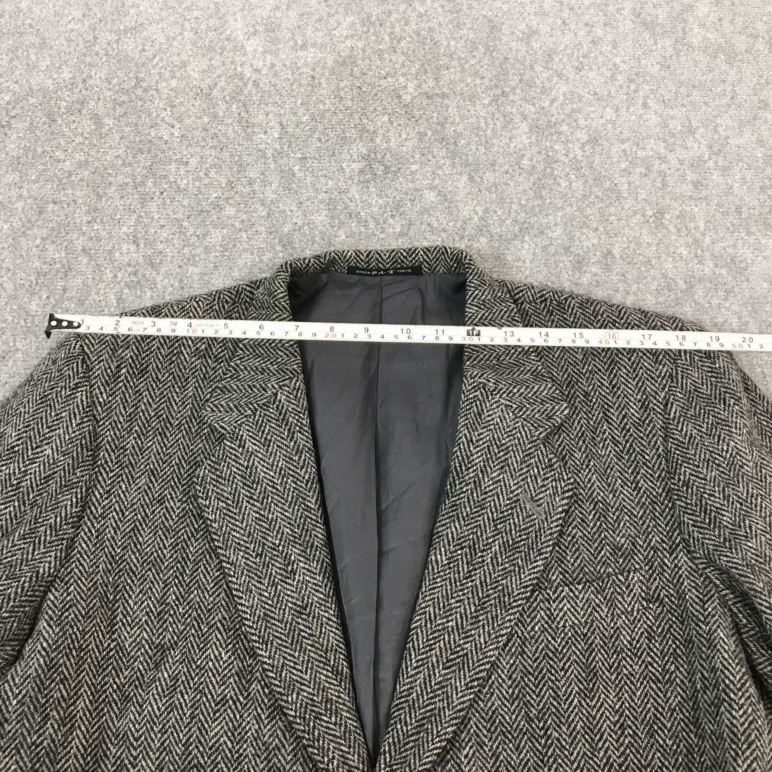 Harris Tweed Vintage Harris Tweed Wool Blazer Coat jacket Size US L / EU 52-54 / 3 - 8 Thumbnail