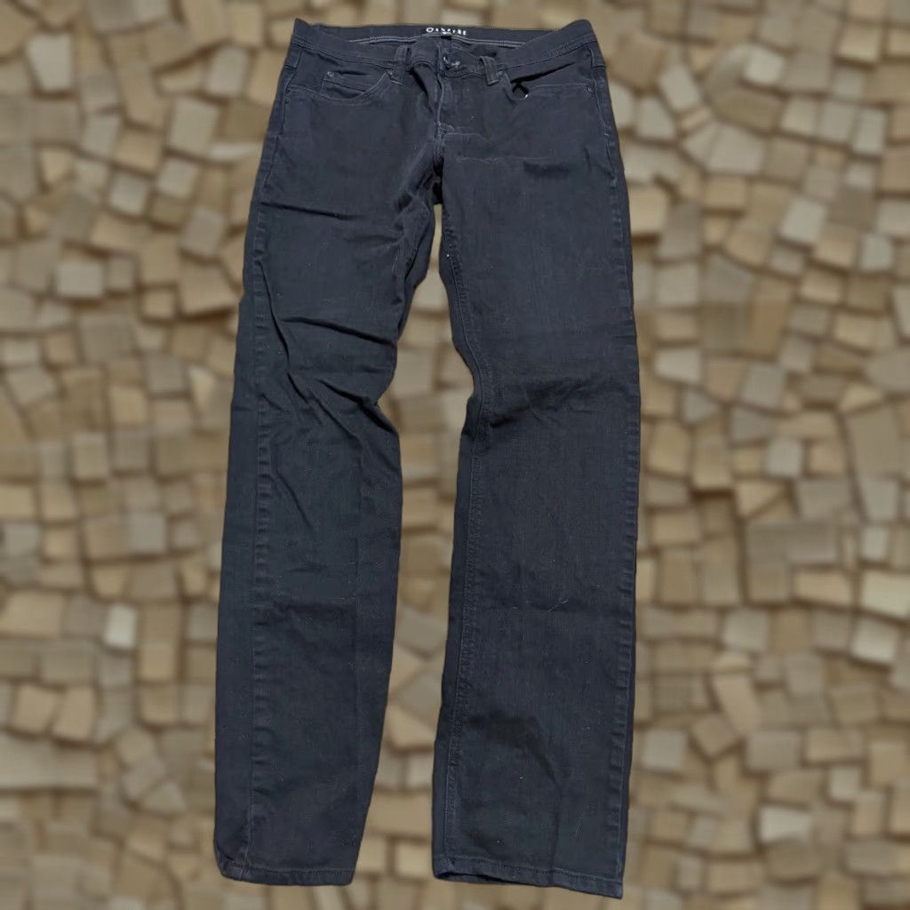 Empyre Empyre Jeans Men’s 34 Black Denim Straight Dark Wash 40" Length Denim Jeans Regular Size 34 Mens Size US 34 / EU 50 - 1 Thumbnail