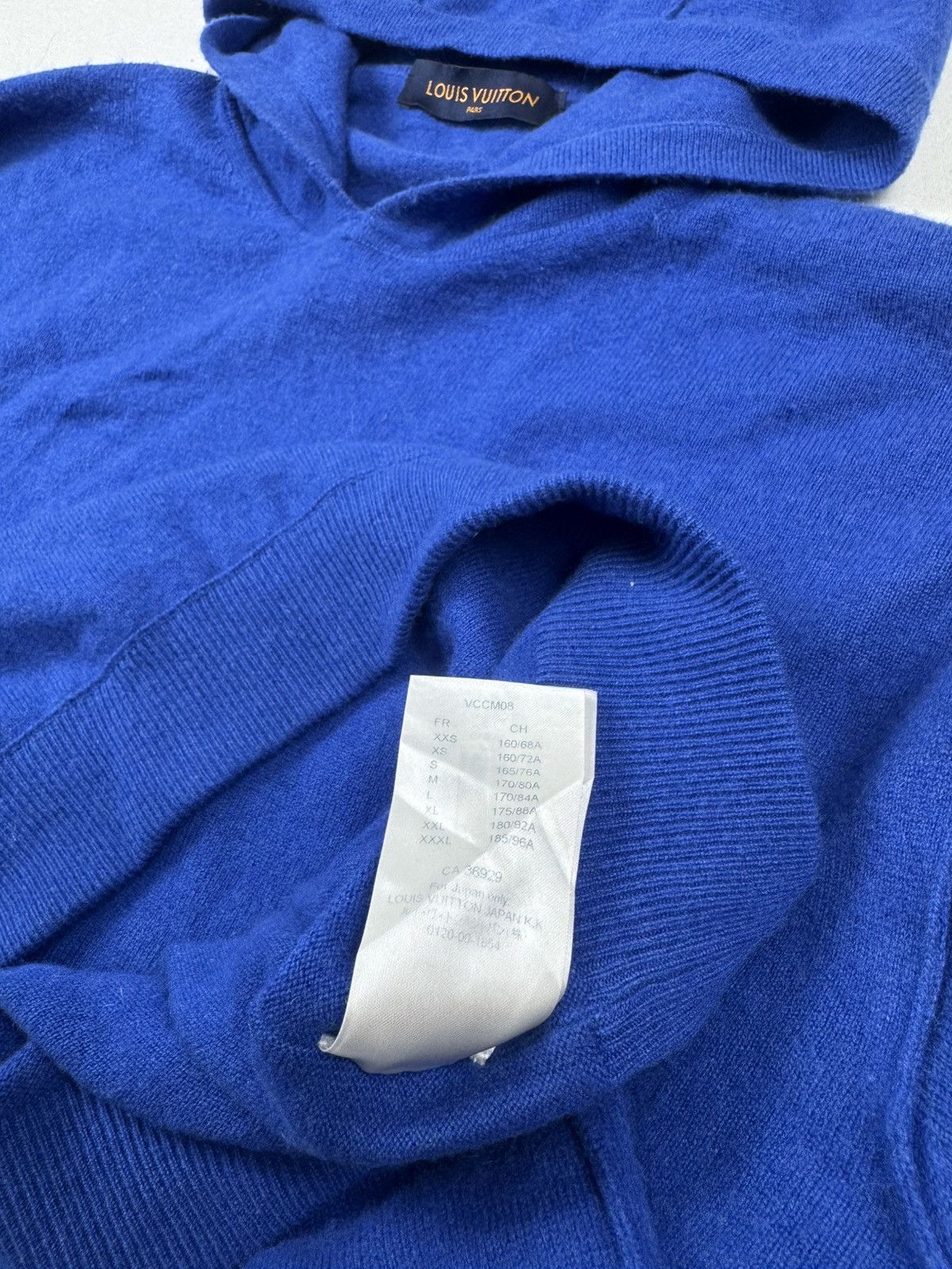 Louis Vuitton LV Cashmire Hoodie Size US XL / EU 56 / 4 - 7 Thumbnail