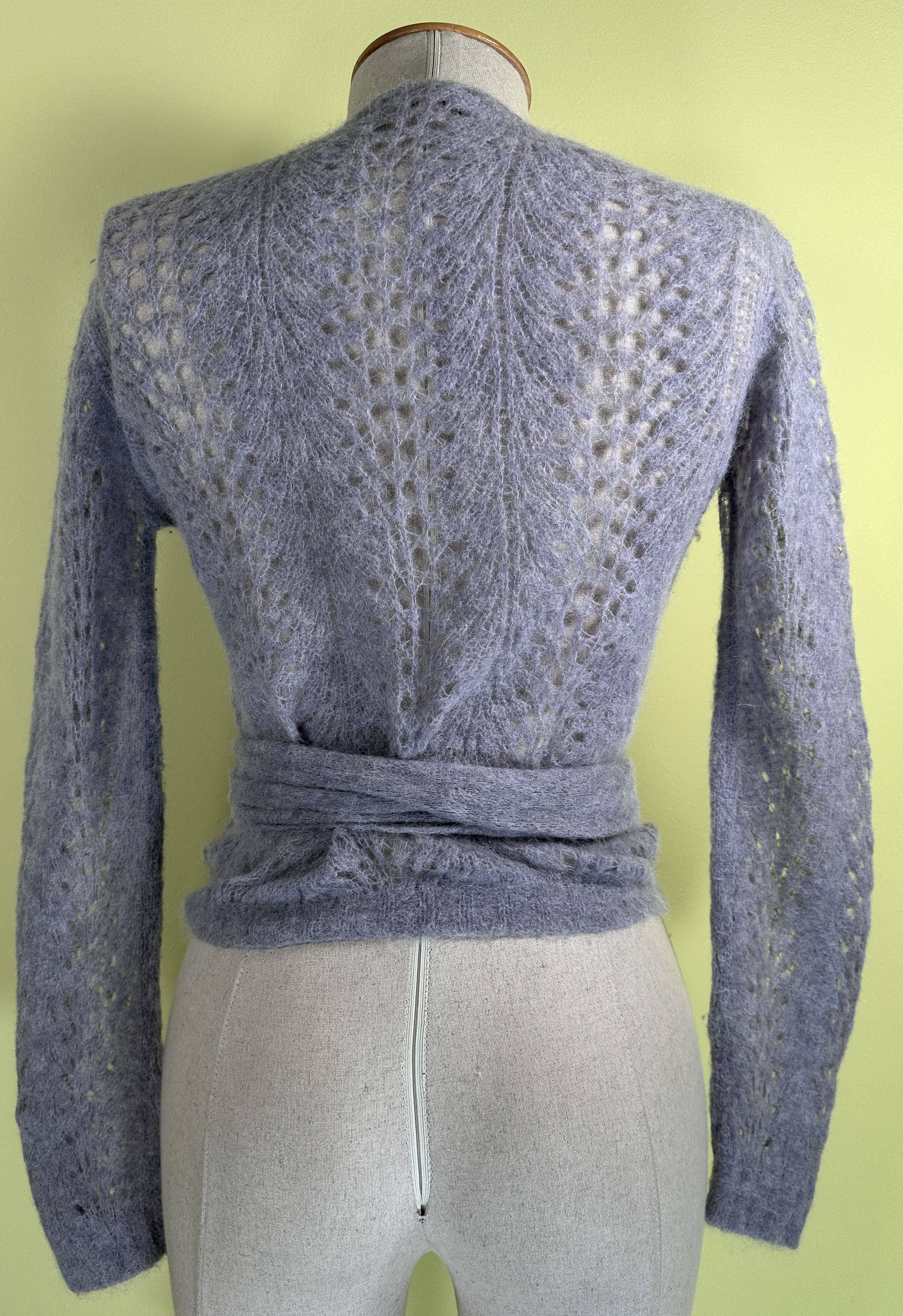 Designer Chiara Bertani Mohair cardigan Size S / US 4 / IT 40 - 4 Thumbnail