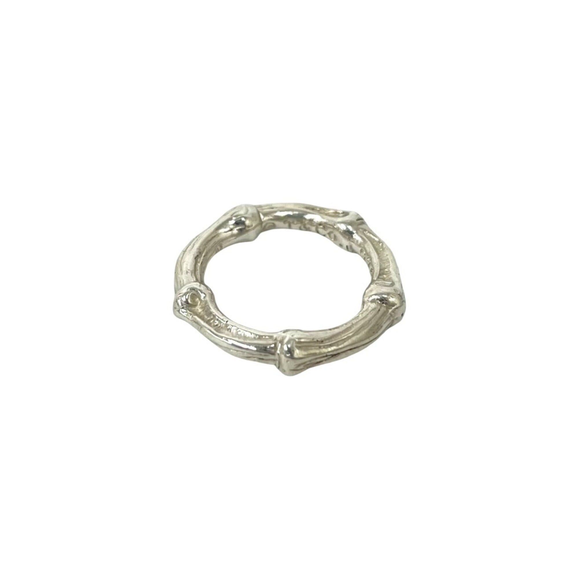 Tiffany & Co. TIFFANY&Co. Tiffany Bamboo Sterling Silver 925 Ring, Finger Accessory, 4-001 Size ONE SIZE - 1 Thumbnail
