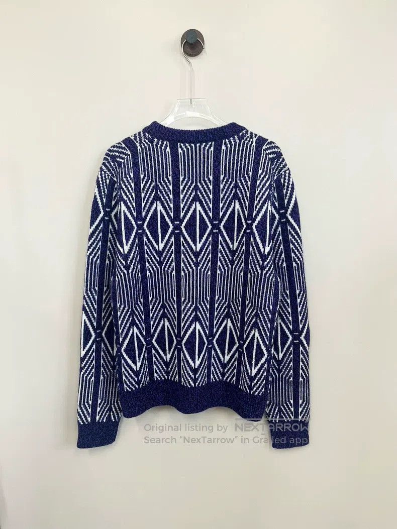 Dior Dior Ski series purple diamond CD logo woollen knitted swe Size US XL / EU 56 / 4 - 2 Thumbnail