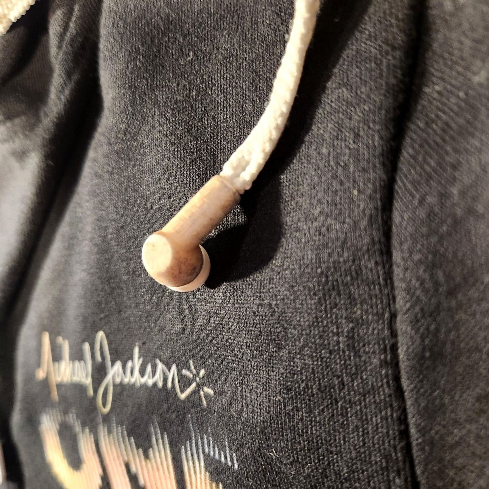 Vintage VINTAGE Michael Jackson ONE Cirque du Soleil Hoodie Mens Small Black Graphic Size US S / EU 44-46 / 1 - 3 Thumbnail