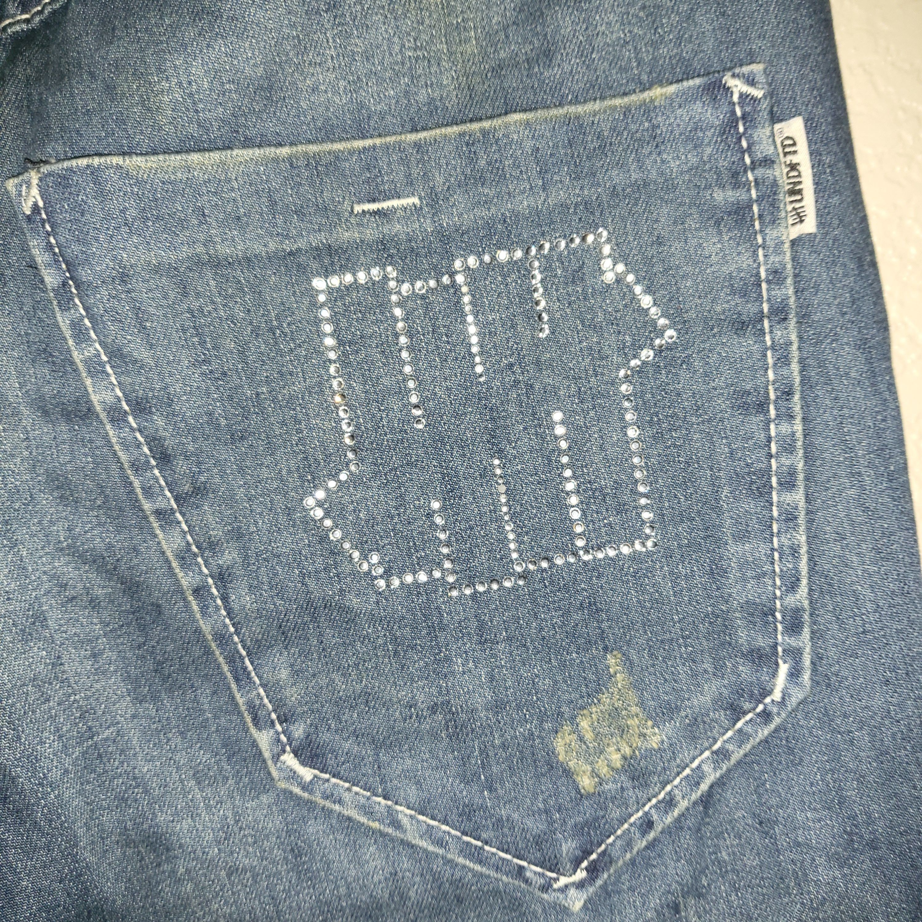 Undefeated 2007 indigo jeans Size US 30 / EU 46 - 4 Thumbnail