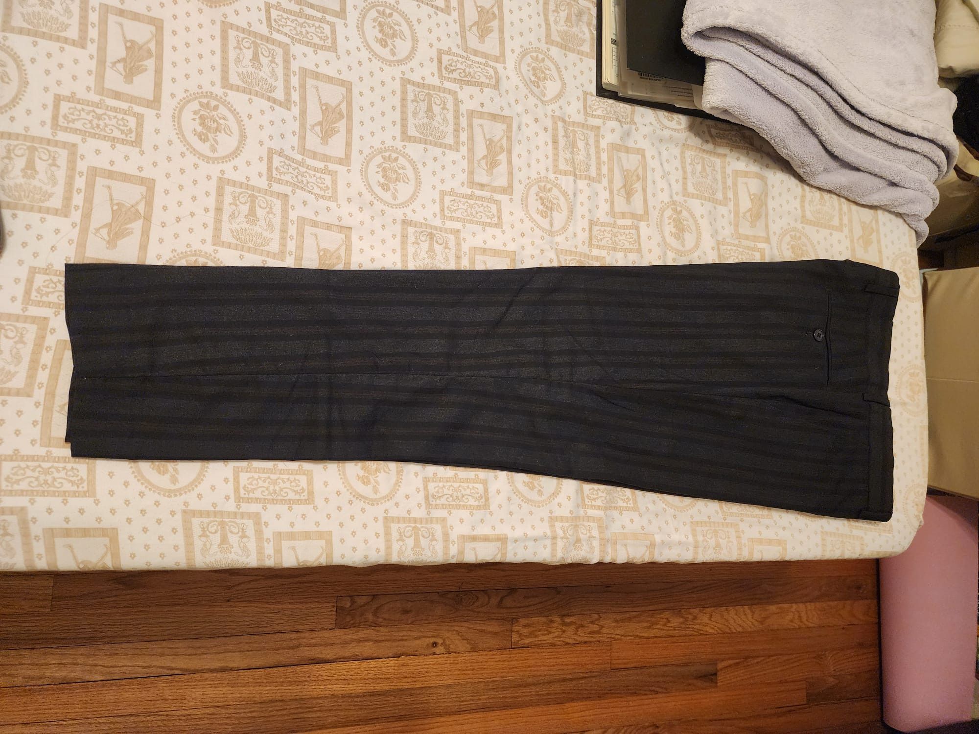 Etro Etro Dark Gray Stripe Suit 38R NWOT Size 38R - 9 Thumbnail
