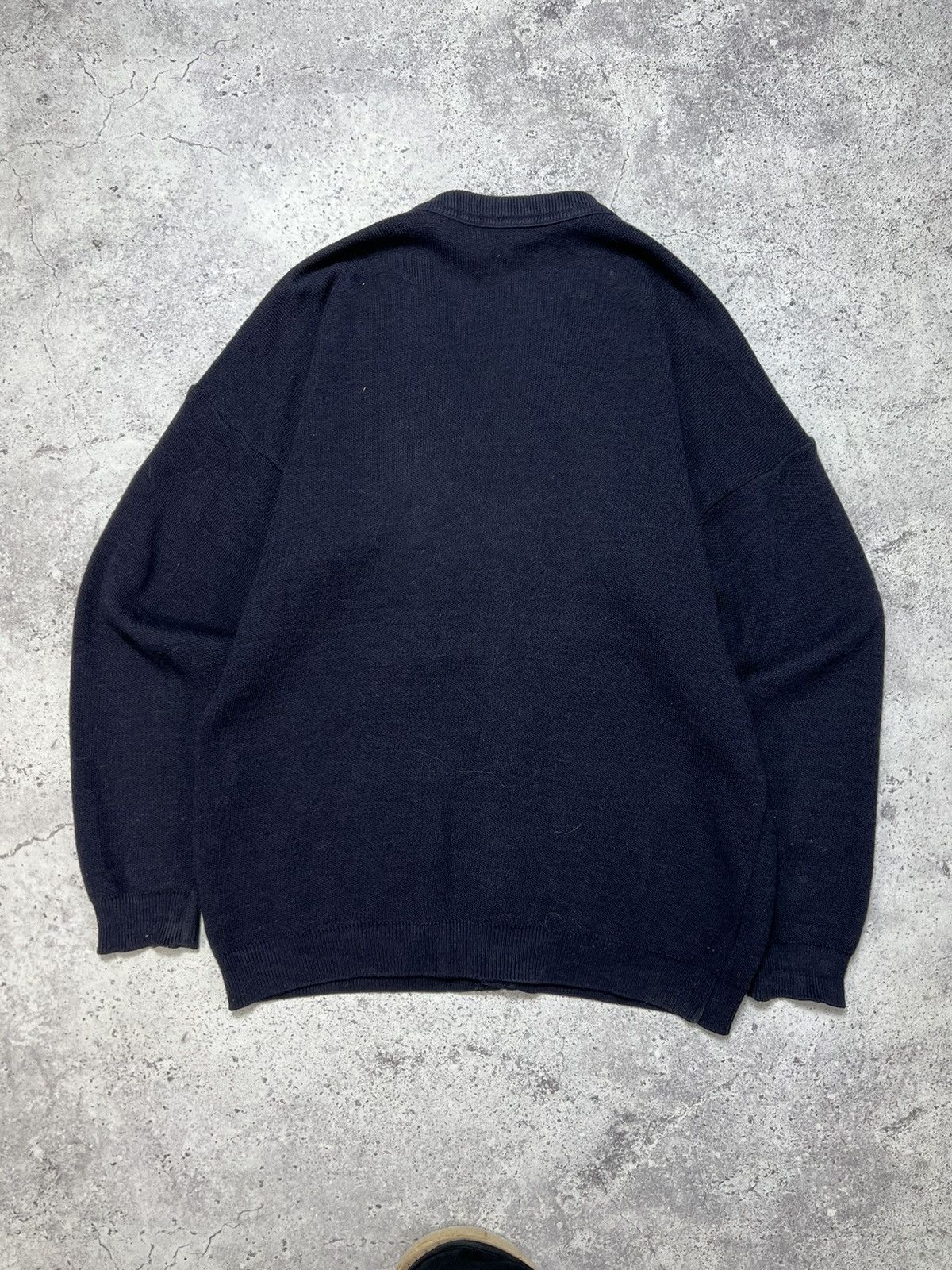 Lacoste × Vintage Vintage 90's Lacoste Cardigan Knitted Sweater Size US XL / EU 56 / 4 - 3 Thumbnail
