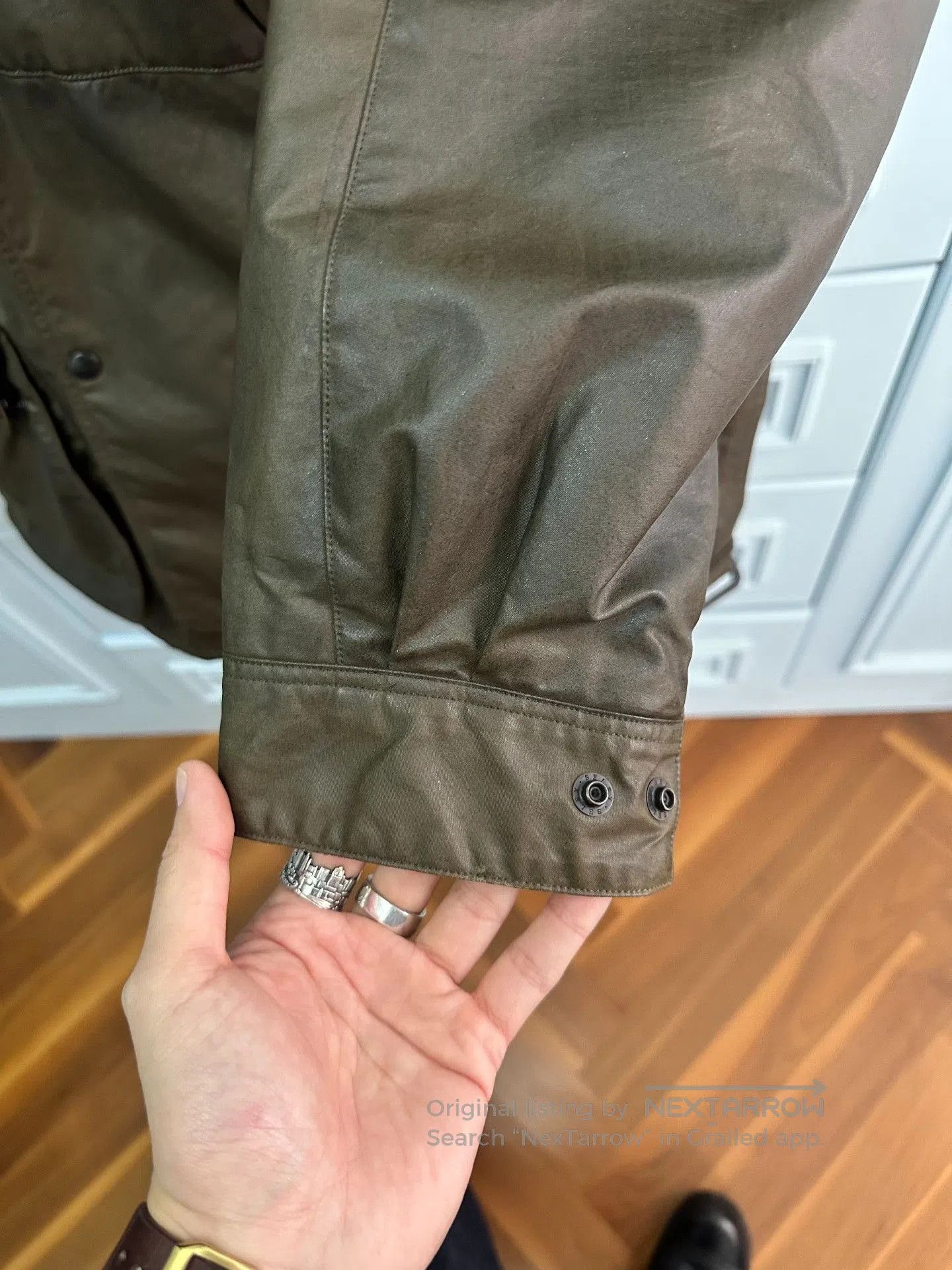 Old Joe Oldjoe Wax Jacket Size 36. Size US M / EU 48-50 / 2 - 8 Thumbnail