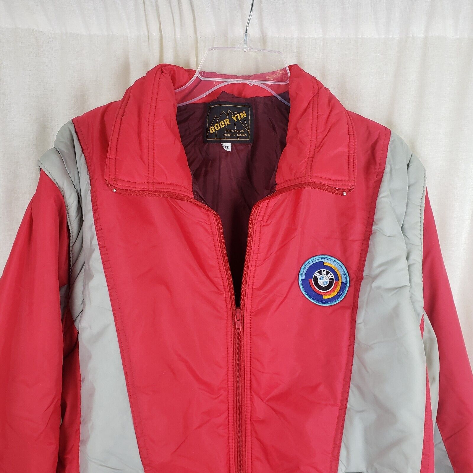 BMW Vtg 80s BMW Ski Jacket Parka Convertible Vest XL Boor Yin Size XL / US 12-14 / IT 48-50 - 2 Thumbnail