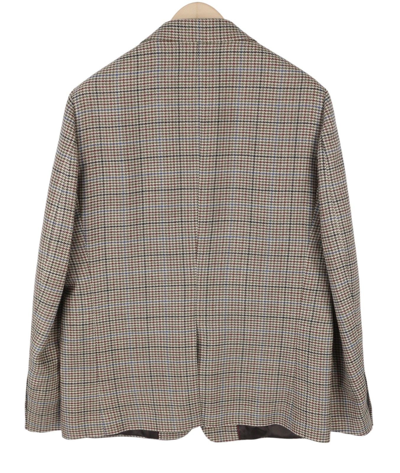 Gant HOUNDSTOOTH CHECK EU50 Dark Khaki Wool Blazer 87325 Size 40R - 5 Thumbnail
