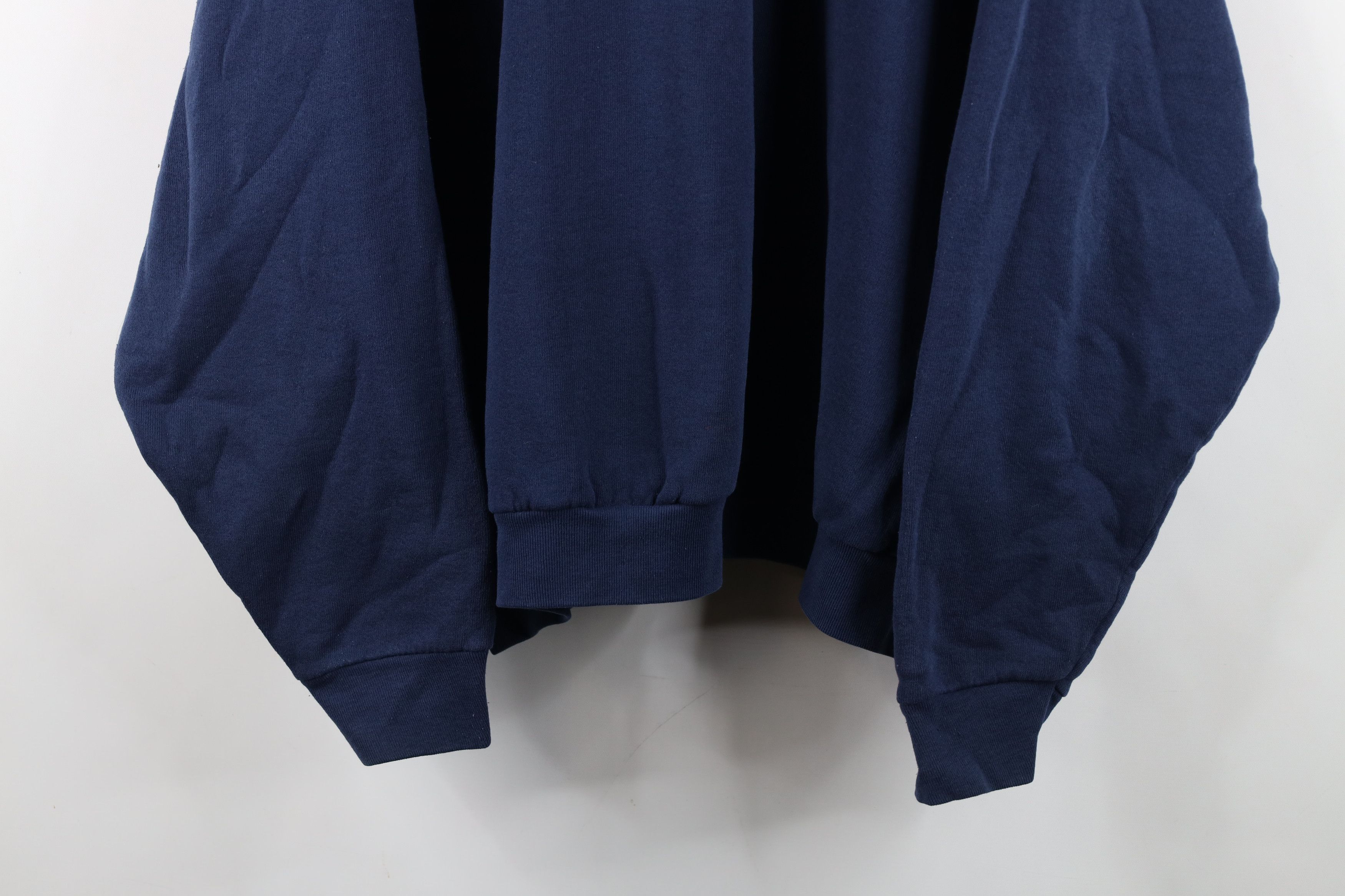 Vintage Vintage 90s Streetwear Blank Boxy Fit Crewneck Sweatshirt Size US XXL / EU 58 / 5 - 3 Thumbnail