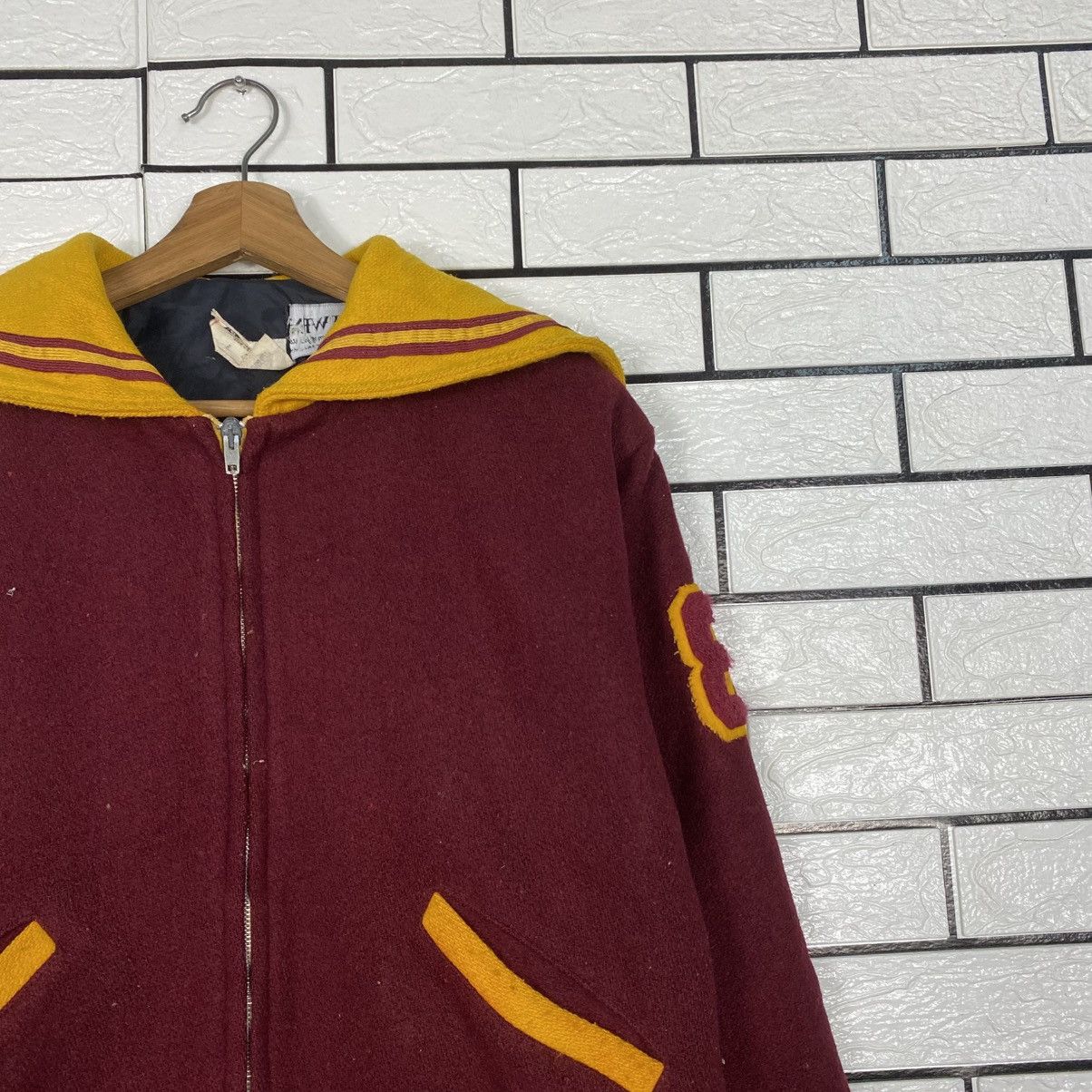 Vintage Vintage Wool Bomber Jacket Butwins St Paul Big Logo Size US M / EU 48-50 / 2 - 7 Thumbnail