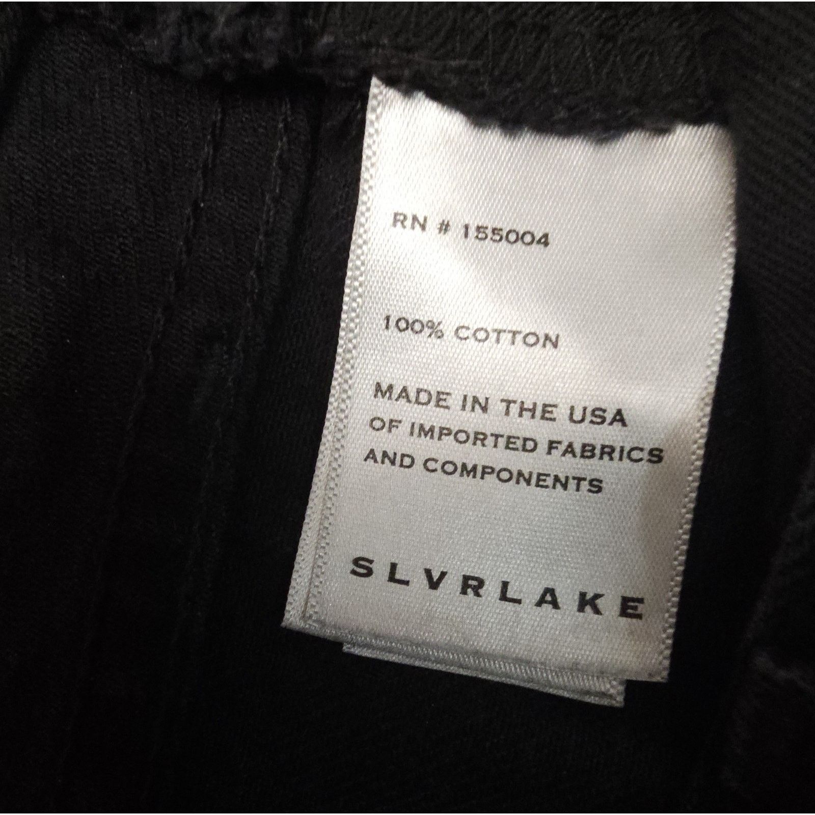 SLVRLAKE SLVRLAKE Noah Relaxed In Wash Shadow Ridge Jeans Size 25 Size 25" / US 0 / IT 36 - 11 Thumbnail