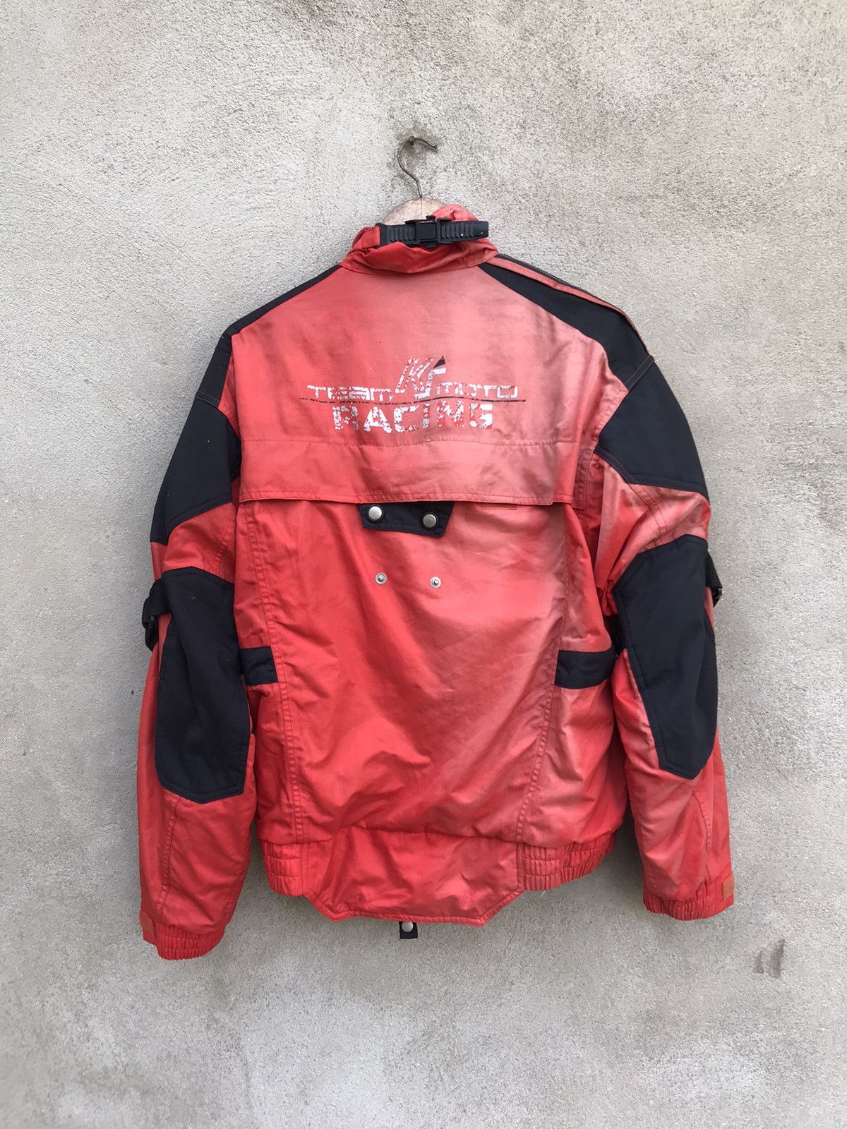 Vintage × Yamaha RARE YAMAHA RACING JACKET CYBER TEX RIDER SUN FADED Size US L / EU 52-54 / 3 - 11 Thumbnail