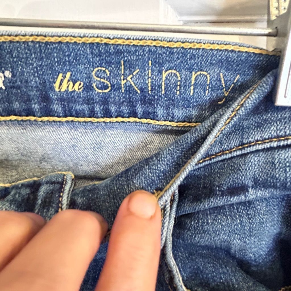 7 For All Mankind Women's 7 For All Mankind The Skinny Jeans - Size 26 Blue Size 26" / US 2 / IT 38 - 7 Thumbnail