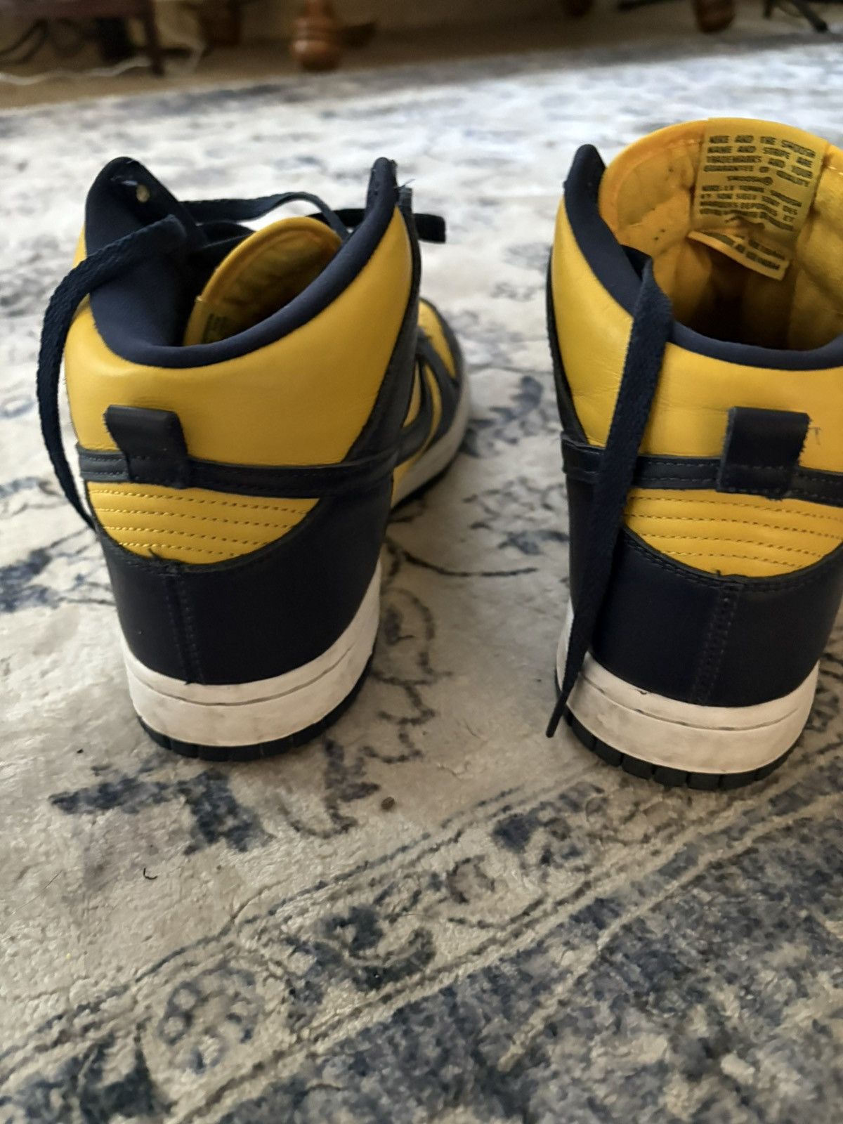 Nike Nike Dunk Hi Michigan Size US 8 / EU 41 - 2 Thumbnail