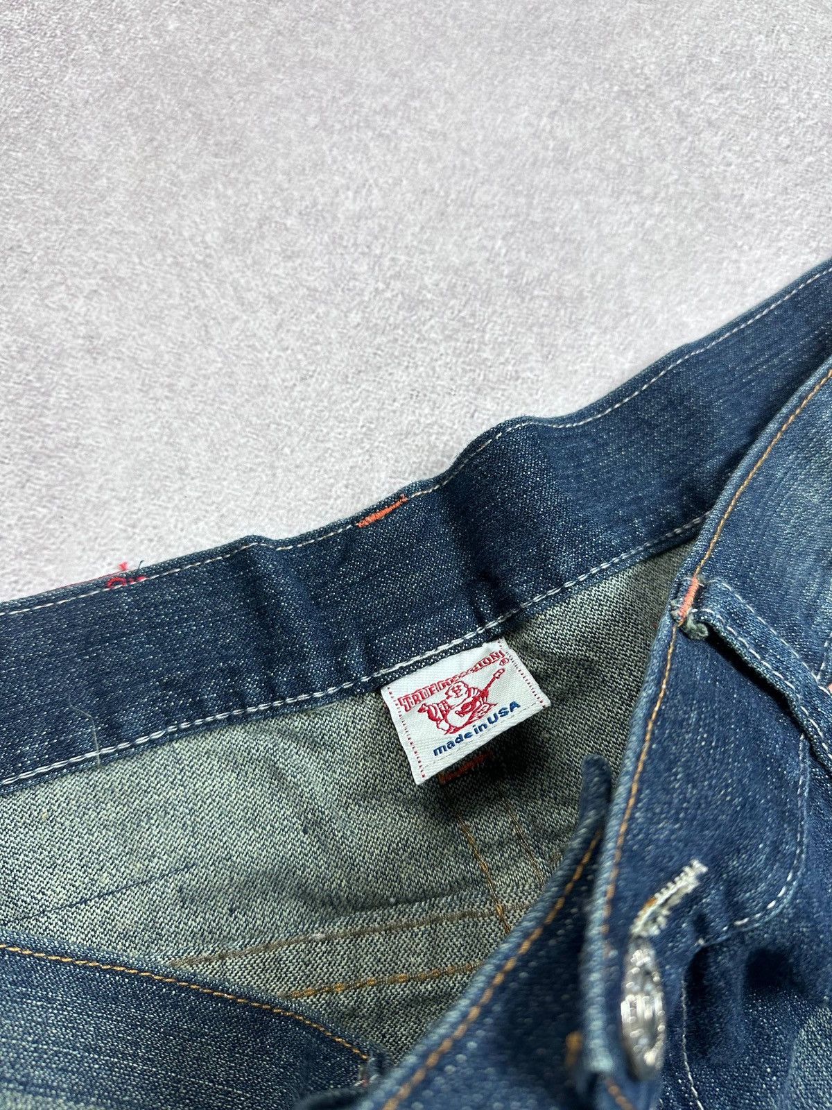 True Religion Vintage True Religion Y2K Embroidery Baggy Shorts Rare 42 Size US 40 / EU 56 - 8 Thumbnail