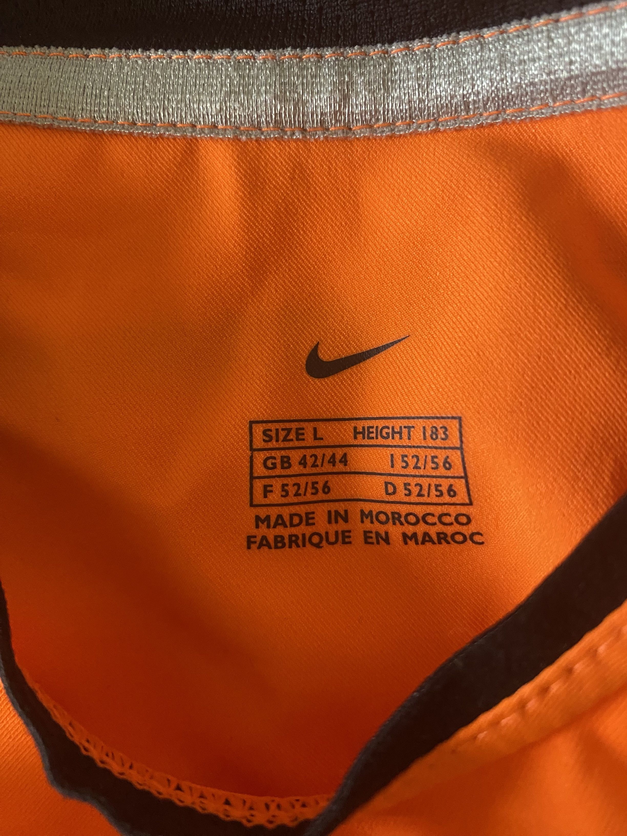 Nike Vintage NETHERLANDS - 2002 - 2004 - Nike - L - UNIQUE Size US L / EU 52-54 / 3 - 3 Thumbnail