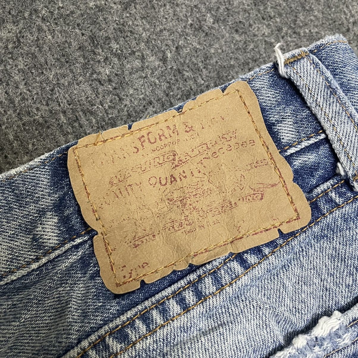 Hysteric Glamour × If Six Was Nine × Japanese Brand Vintage RNA Selvedge Paint Splattered Distressed Jeans Size US 31 - 13 Thumbnail