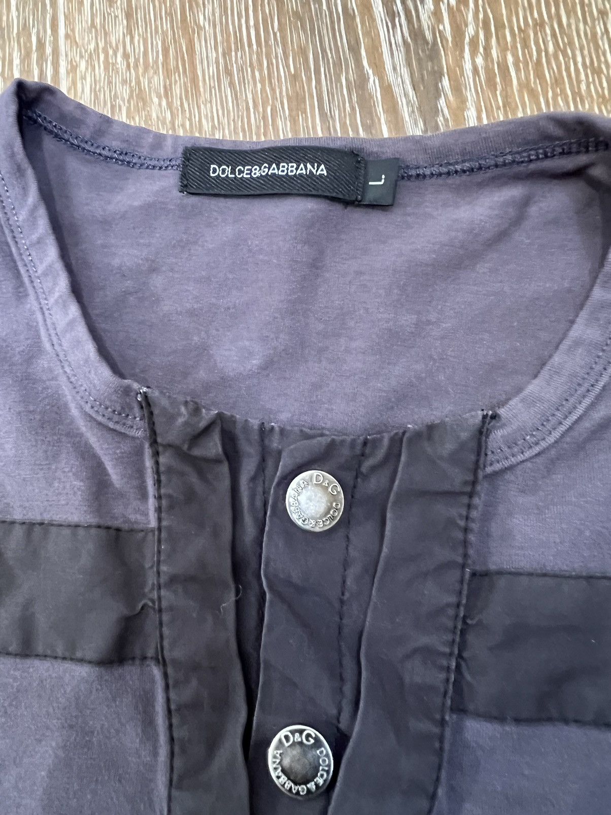 Dolce & Gabbana × Vintage Vintage womens dolce & gabbana military longsleeve Size L / US 10 / IT 46 - 3 Thumbnail