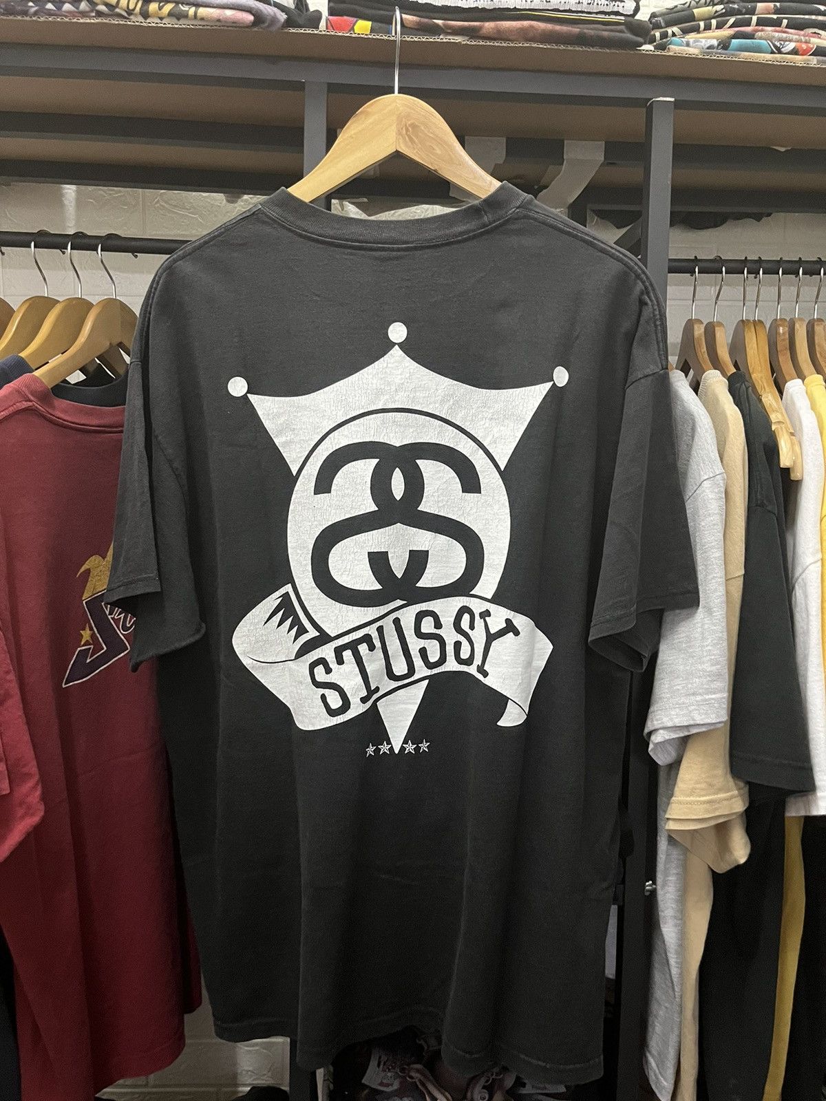 Vintage y2k Stussy Crown
