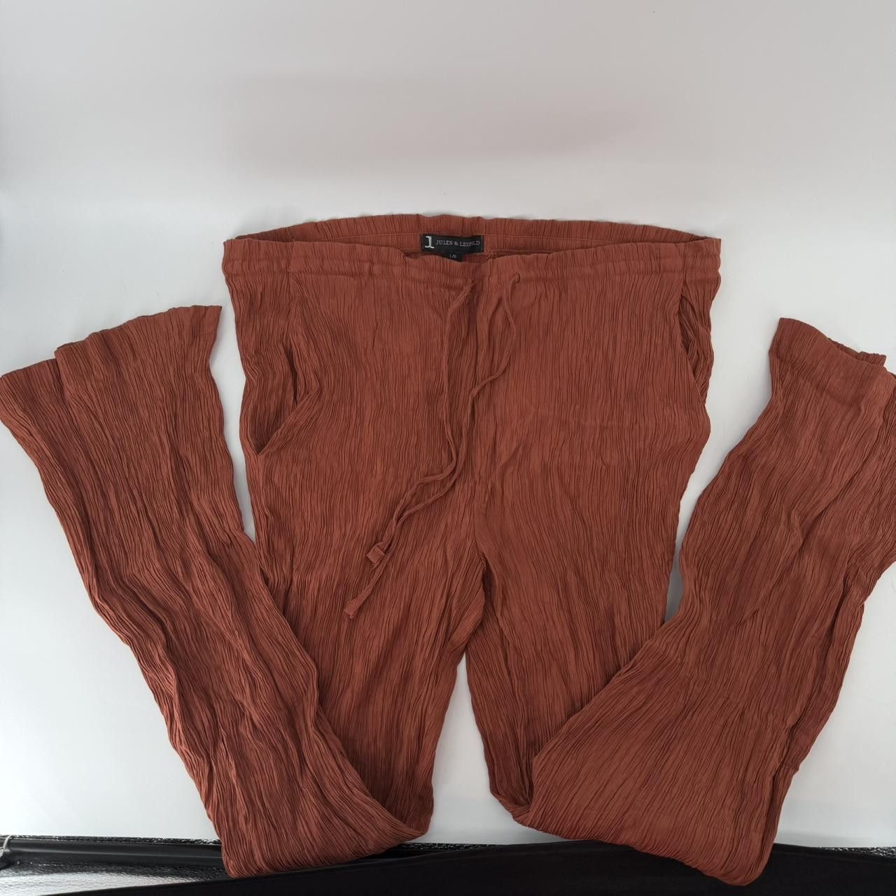 The Unbranded Brand Jules Leopold Brown Tan Size 36" / US 14 / IT 50 - 1 Thumbnail