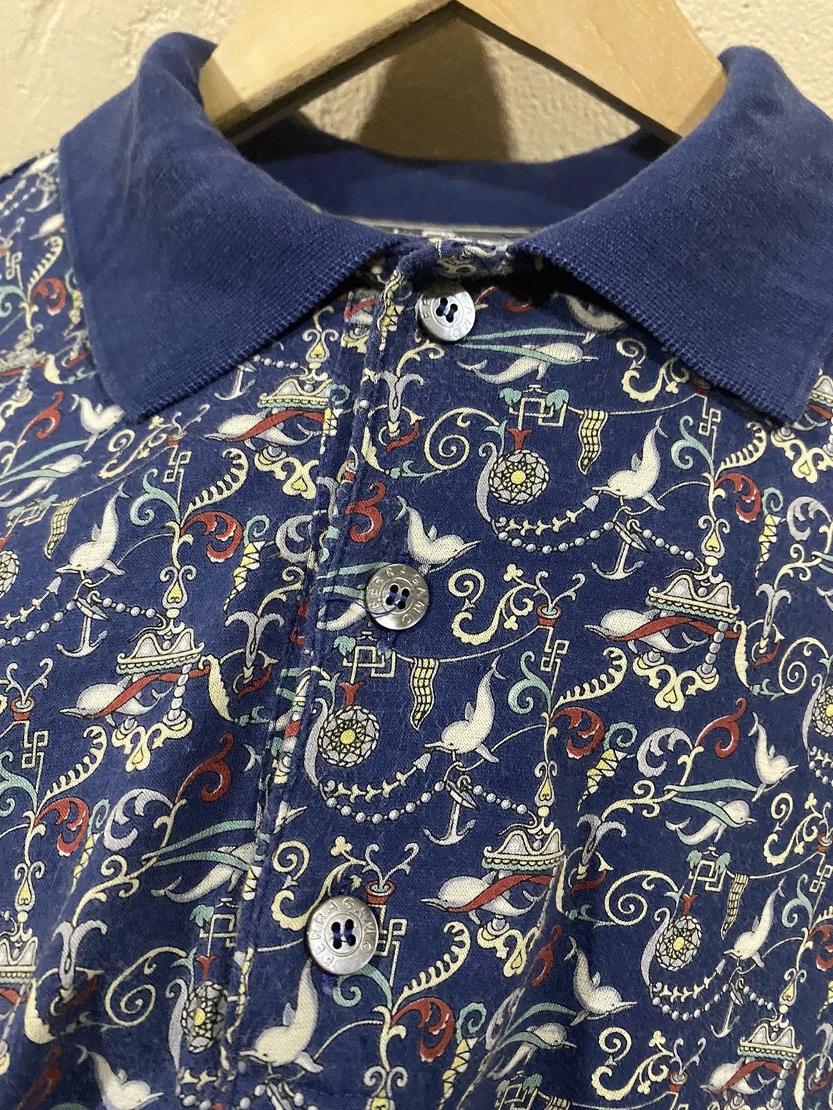 Salvatore Ferragamo Salvatore Ferragamo 90s OVP Polo Tee Size US S / EU 44-46 / 1 - 7 Thumbnail