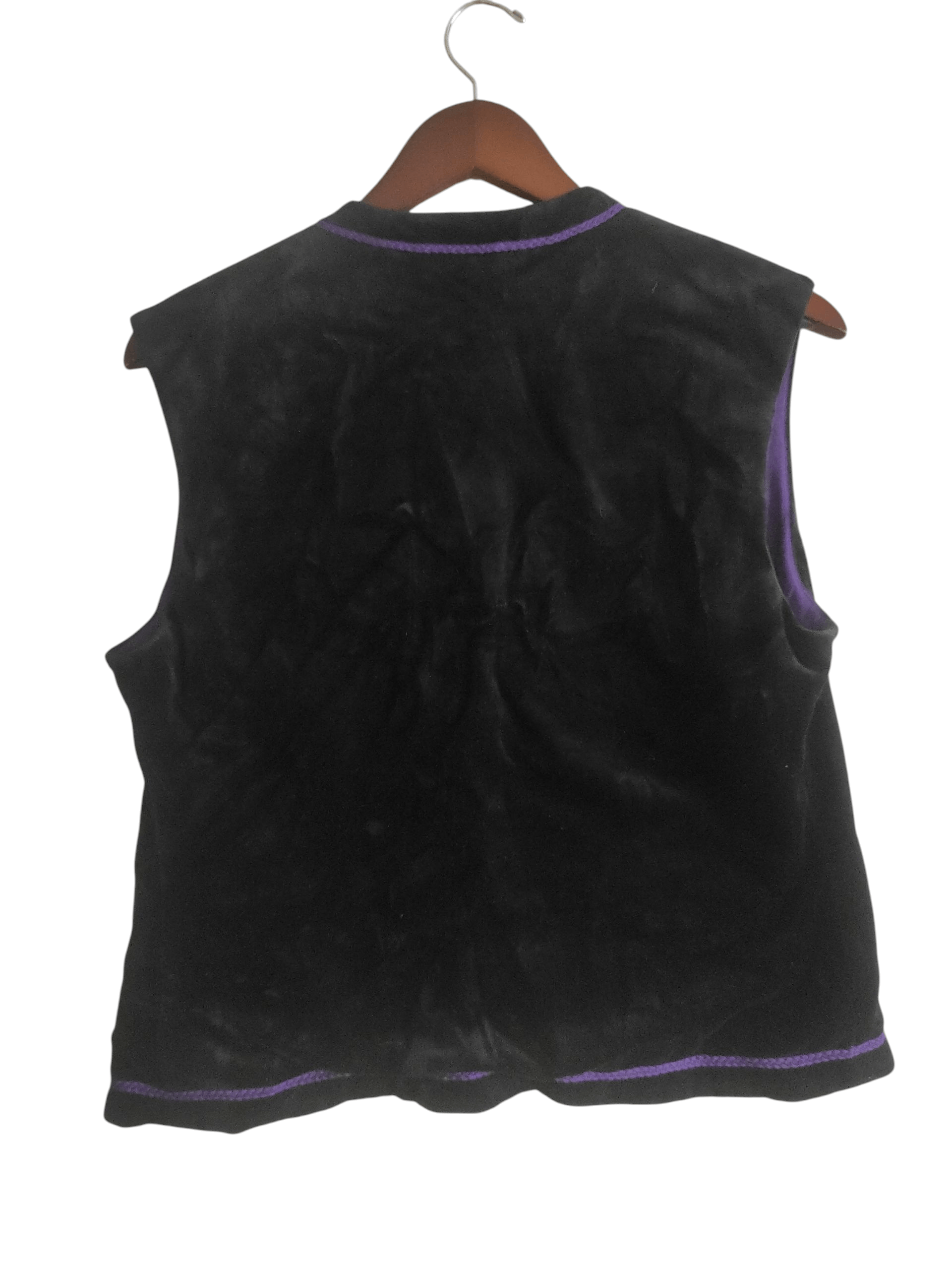 Louis Feraud Louis Feraud Dark Purple Velvet Women’s Designer 80’s Size M / US 6-8 / IT 42-44 - 2 Thumbnail