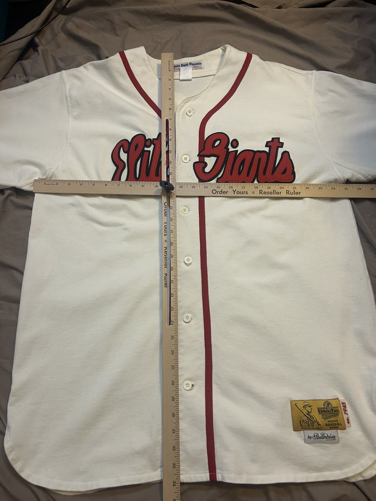 Ebbets Field Flannels VTG Baltimore Elite Giants Ebbets Field Flannels Jersey Size US XXL / EU 58 / 5 - 10 Thumbnail