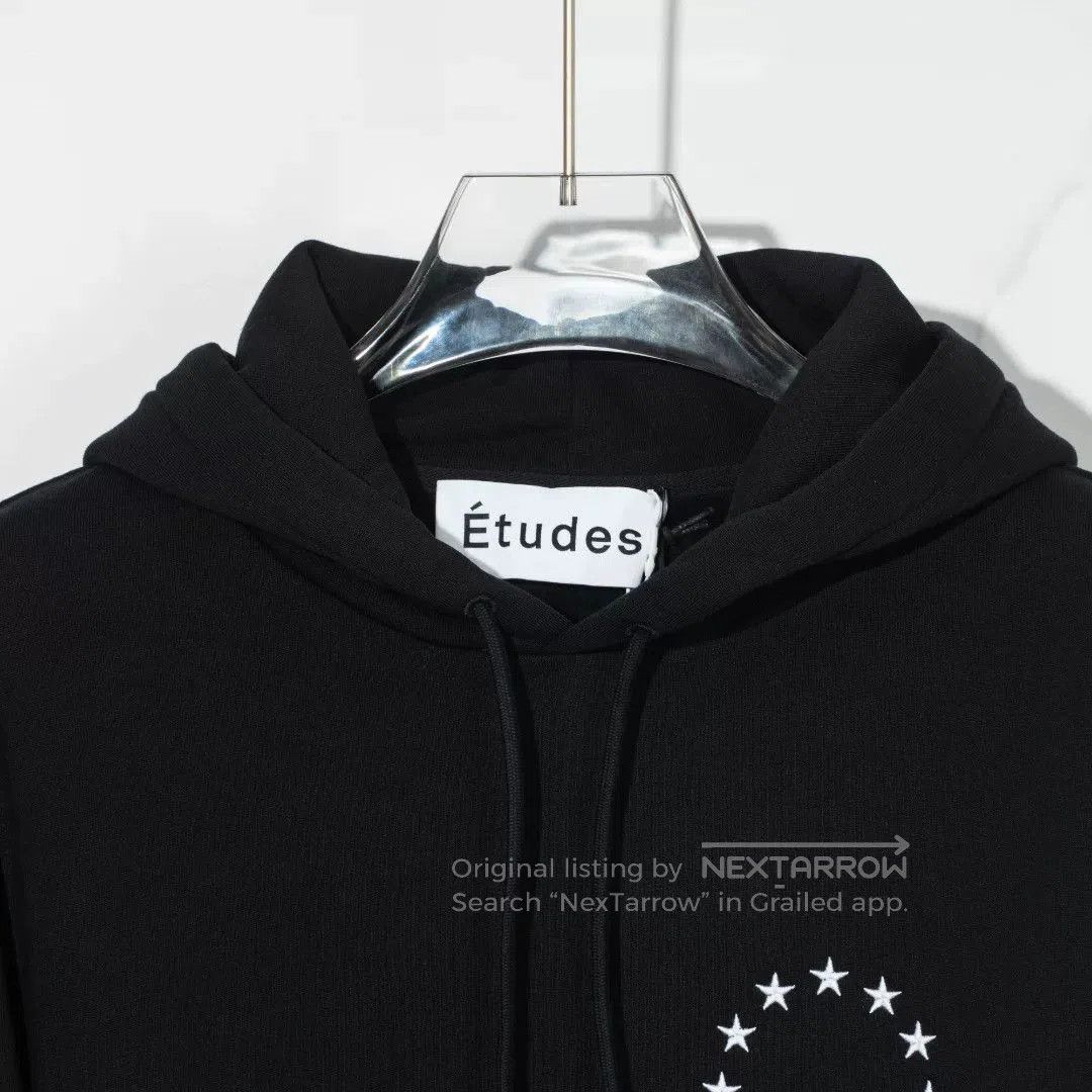 Etudes Etudes Men's Star Hooded Fleece Sweatshirt. Size US M / EU 48-50 / 2 - 2 Thumbnail