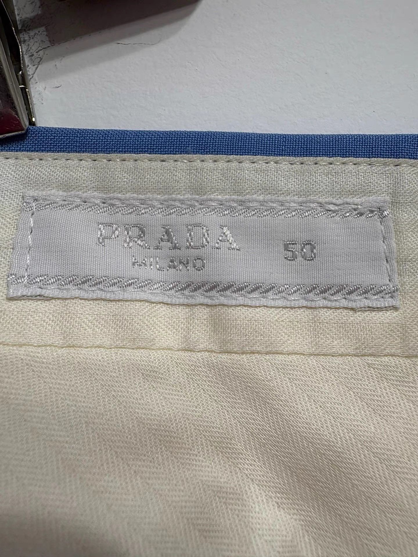 Prada Prada Men's Thin Wool Casual Trousers K29 Size US 34 / EU 50 - 6 Thumbnail