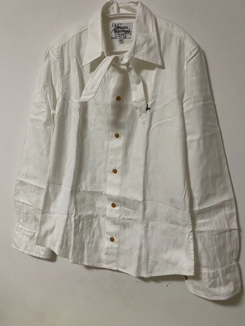 Vivienne Westwood Vivienne Westwood Saturn Dark Vetch Collar Tie Shirt Size M / US 6-8 / IT 42-44 - 5 Thumbnail