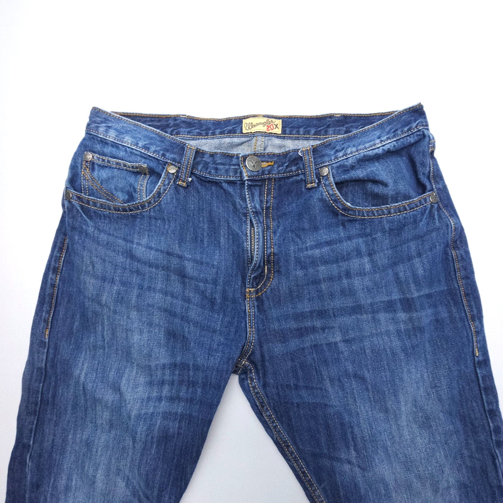 Wrangler VINTAGE Wrangler 20X Style 42 Jeans Mens 38 x 30 Blue Dark Wash Western EUC Size US 38 / EU 54 - 3 Thumbnail
