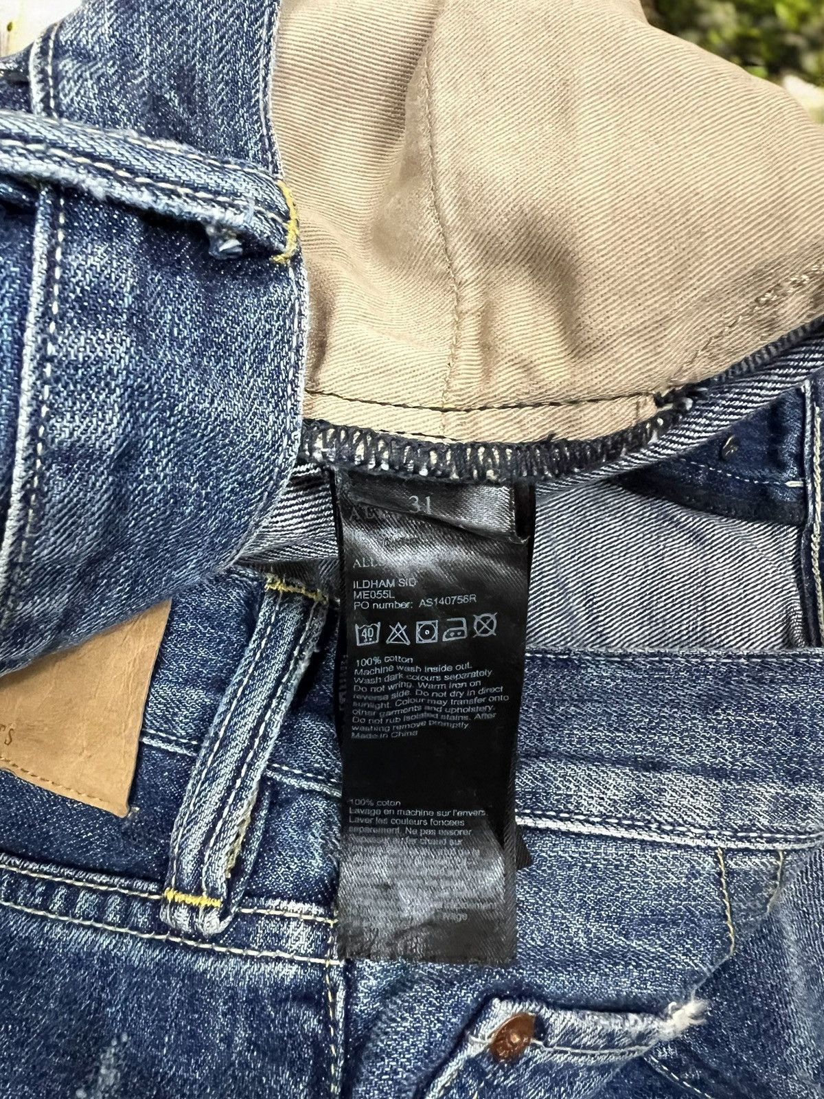 Allsaints AllSaints Sid straight jeans size W33 Size US 33 - 7 Thumbnail