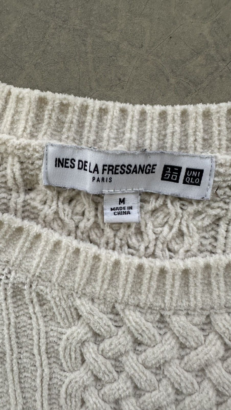 Uniqlo × Vintage INES DE LA FRESSANGE KNITWEAR TOP Size US M / EU 48-50 / 2 - 3 Thumbnail