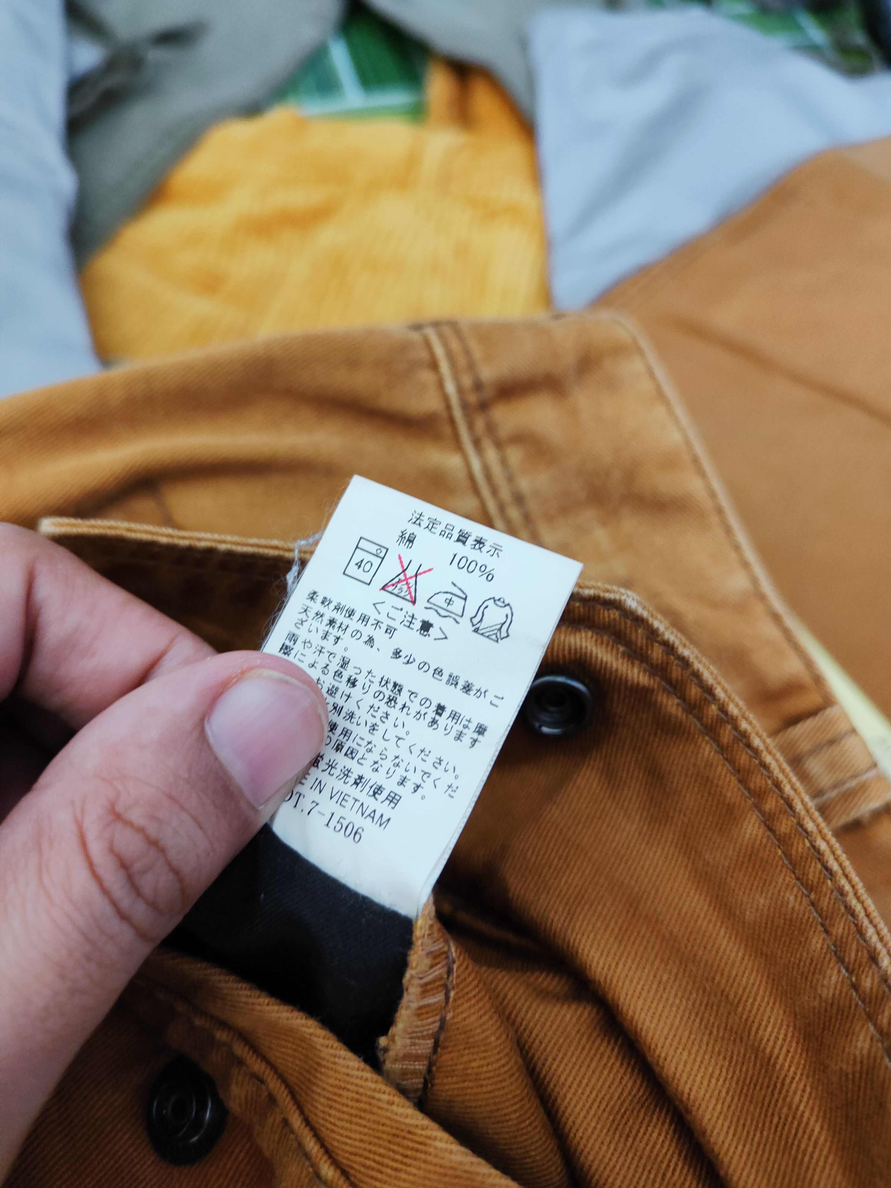 Japanese Brand Burtle Dark Orange Multipocket Tactical Cargo Pants #W240 Size US 30 / EU 46 - 17 Thumbnail