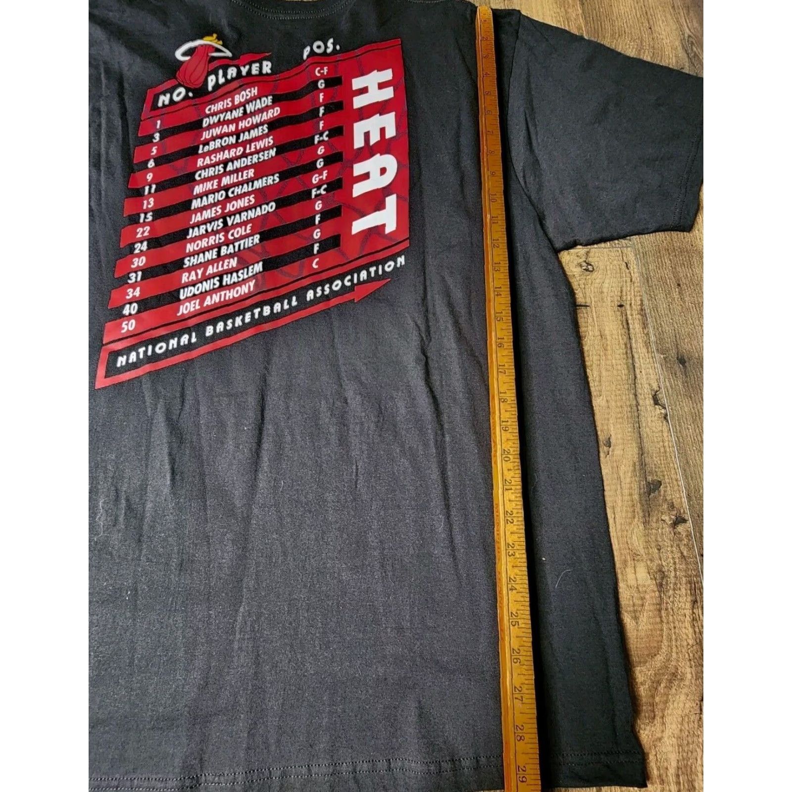 Adidas adidas Miami Heat NBA Finals Black Short Sleeve T-Shirt 2XL Mens Size US XXL / EU 58 / 5 - 3 Thumbnail