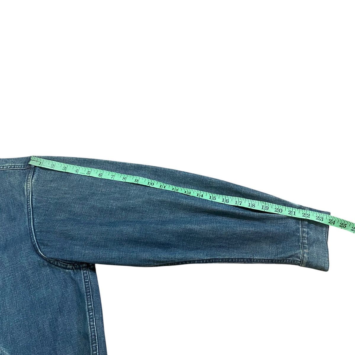 Japanese Brand Vintage Unique Retro Ken Collection indigo denim Zipper Size US L / EU 52-54 / 3 - 16 Thumbnail