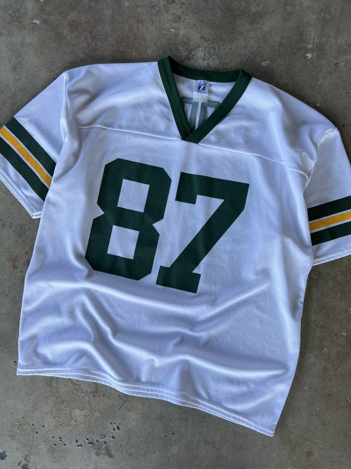 NFL Vintage 90’s Logo 7 NFL Green Bay Packers Football Jersey Size US XL / EU 56 / 4 - 1 Thumbnail