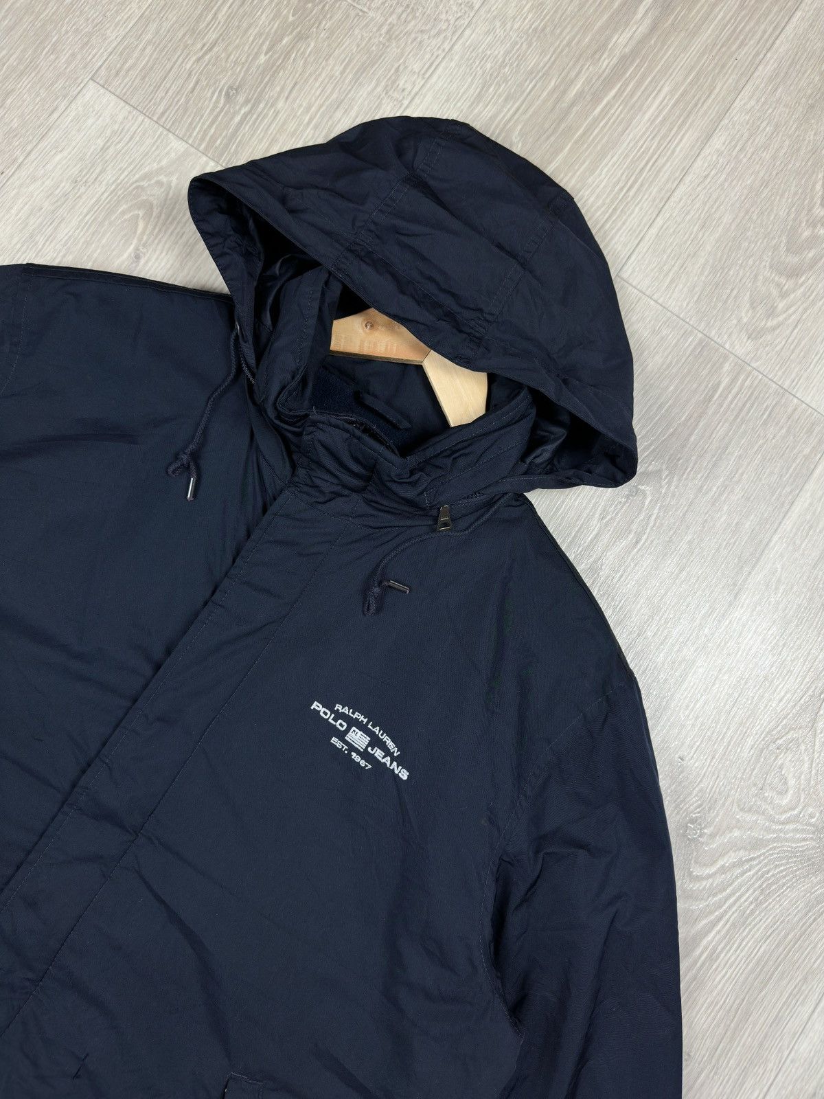 Polo Ralph Lauren Vintage 90s Polo Jeans Ralph Lauren Fleece Zip Jacket Size L Size US L / EU 52-54 / 3 - 2 Thumbnail