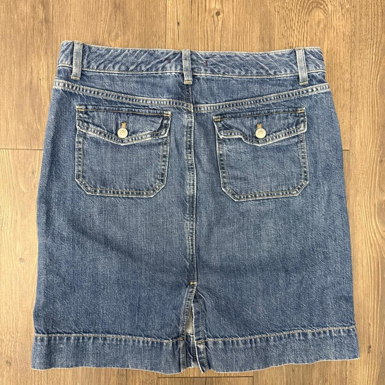Gap Vintage y2k Indie Boho Gap Denim Skirt Size 8 Size 30" / US 8 / IT 44 - 2 Thumbnail