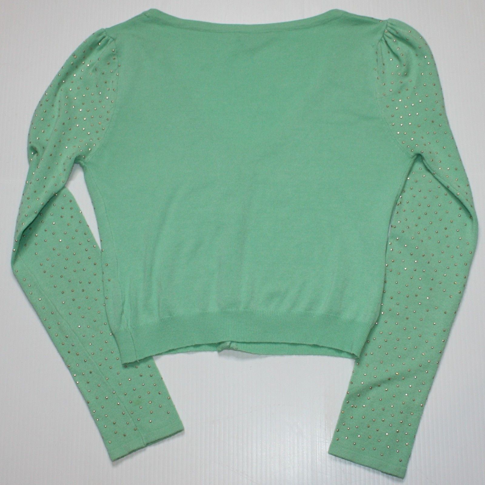 Other Toi et Moi Studded Mint Green V-neck Cardigan in size M/L Size M / US 6-8 / IT 42-44 - 7 Thumbnail
