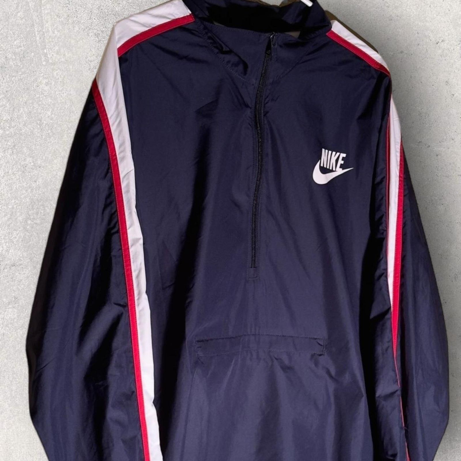 Nike × Vintage Vintage 90s Nike Windbreaker Size US XL / EU 56 / 4 - 1 Thumbnail