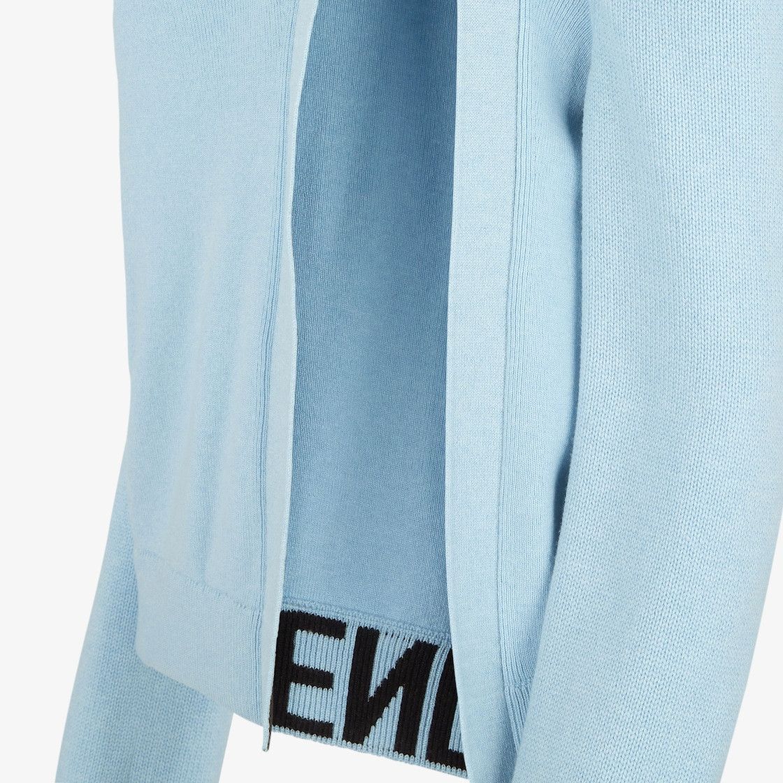 Fendi o1s1wg110225 Cardigan in Blue Size L / US 10 / IT 46 - 4 Thumbnail