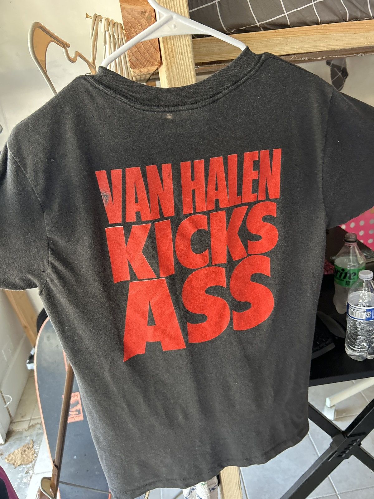 Vintage REAL 1989 VINTAGE VAN HALEN TEE Size US L / EU 52-54 / 3 - 3 Thumbnail