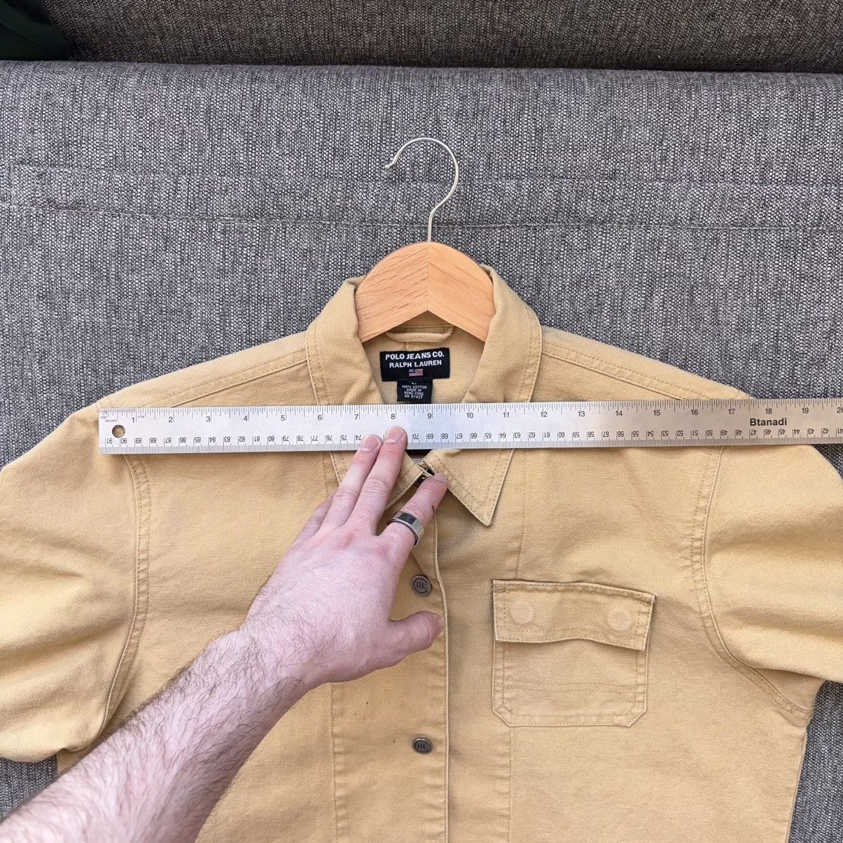 Polo Ralph Lauren Vintage Polo Jeans Co RL67 Canvas Chore Coat Workwear Size US L / EU 52-54 / 3 - 18 Thumbnail