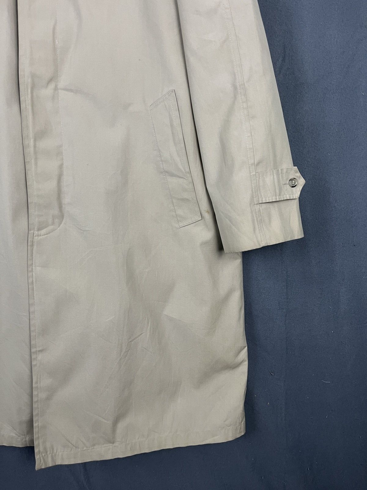 Botany 500 × Vintage Vintage Trench Jacket Coat Made in USA Fur Lined Size US M / EU 48-50 / 2 - 5 Thumbnail