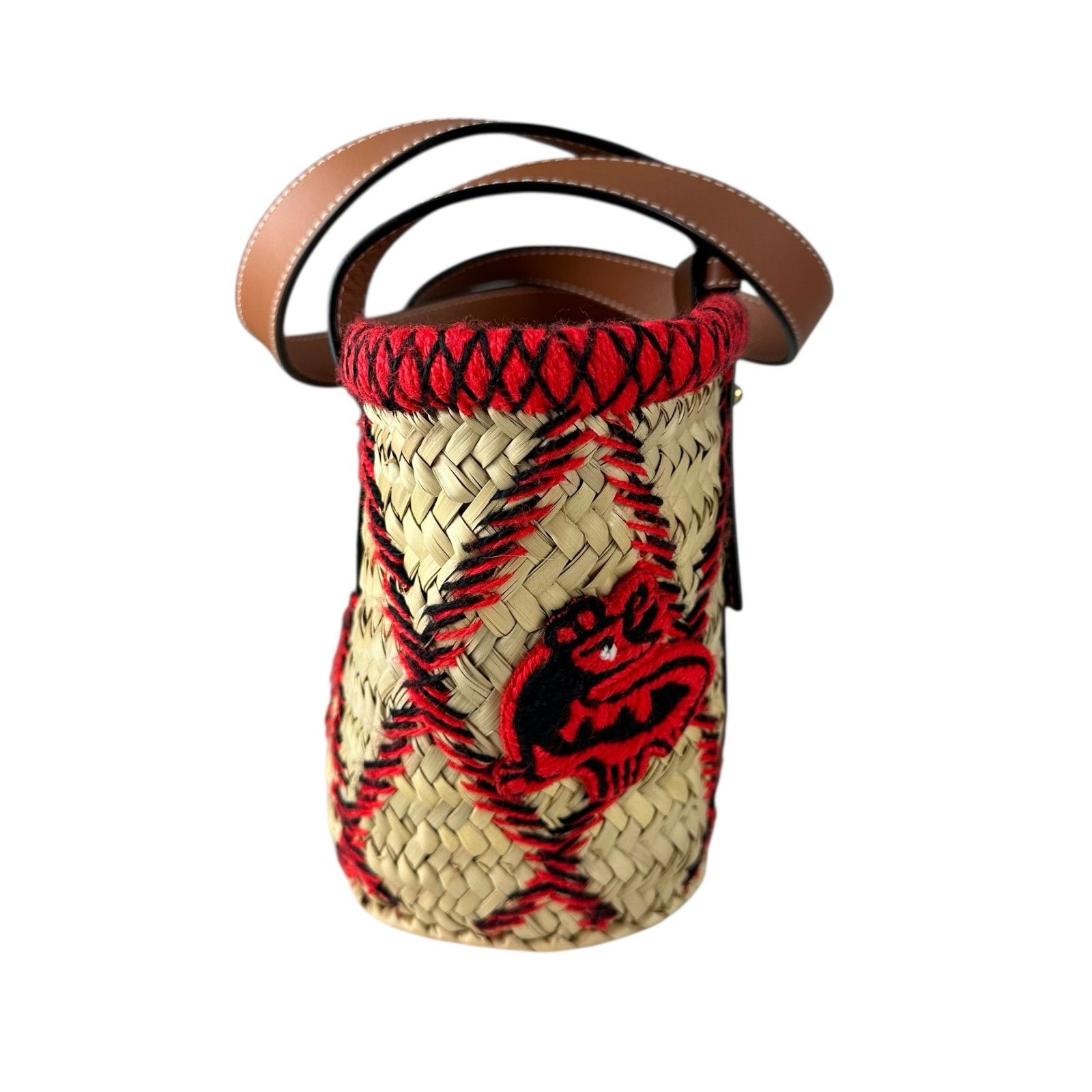 Loewe Loewe Embroidered Basket Bag Size ONE SIZE - 4 Thumbnail
