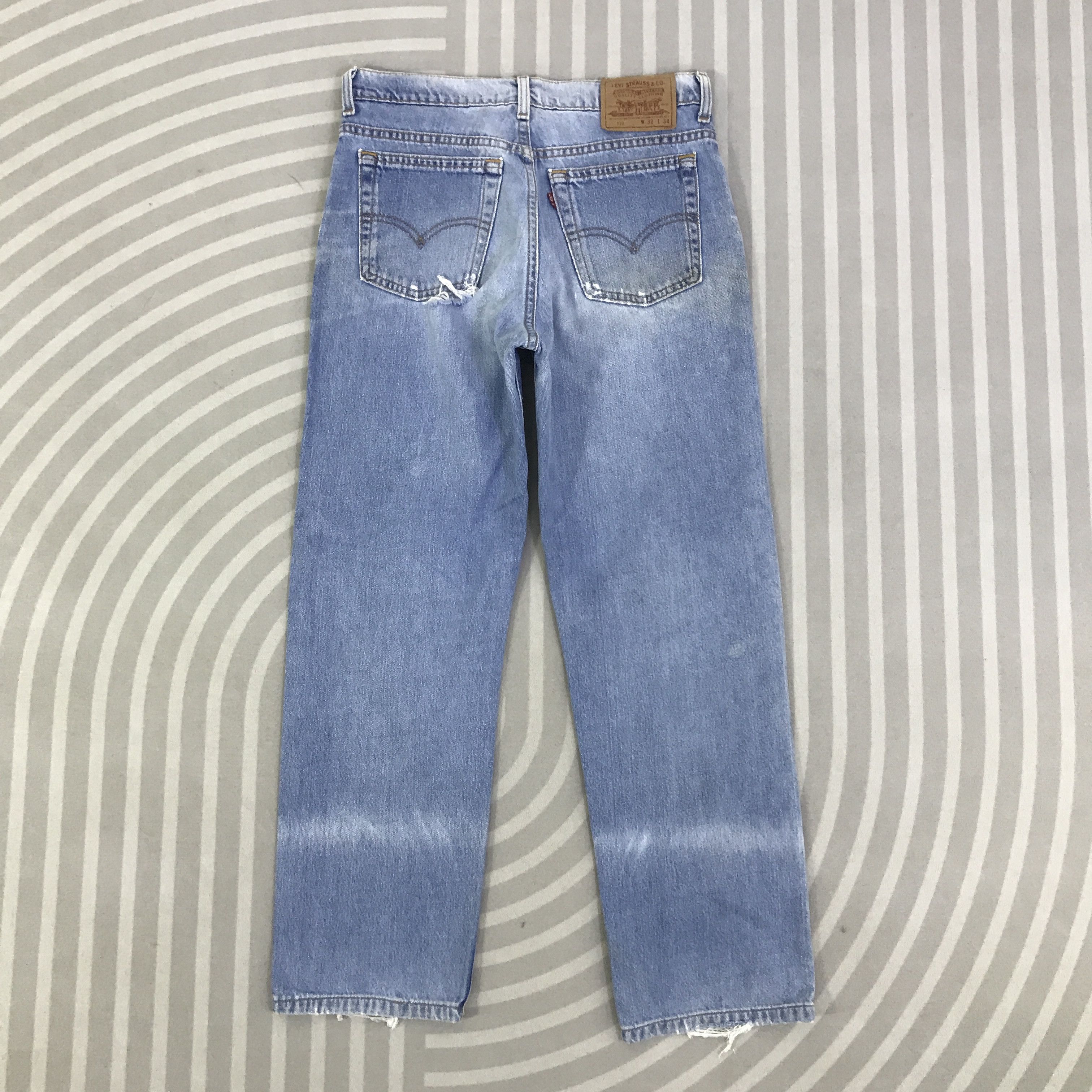 Levi's Vintage Levis Distressed Jeans pants K129B14 Size US 30 / EU 46 - 4 Thumbnail