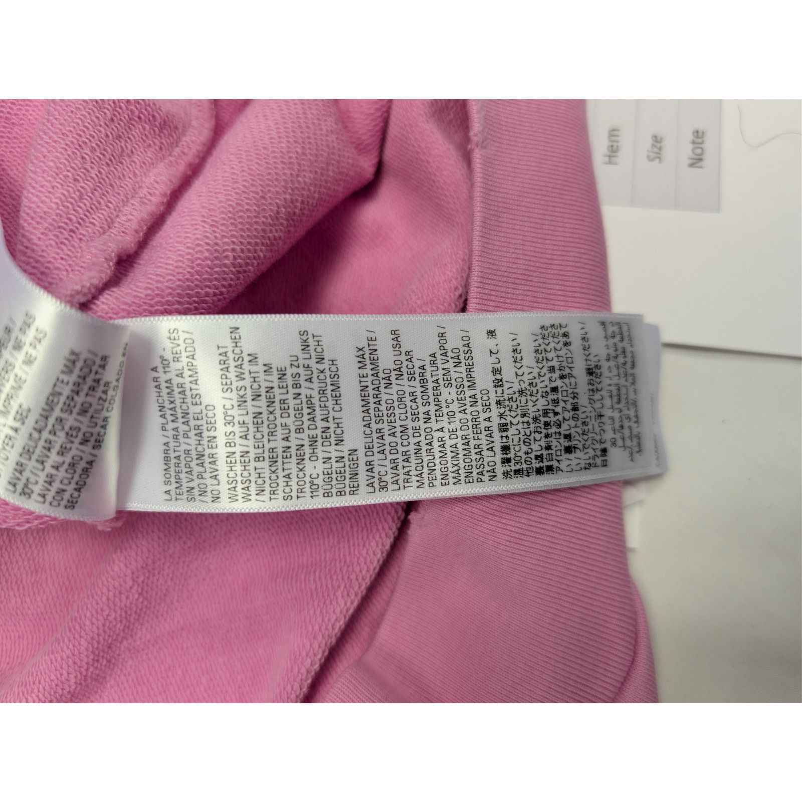 Balenciaga o1rshd1 Hand Drawn BB Icon Moll Boucle Large Fit Hoodie Pink Size US XL / EU 56 / 4 - 19 Thumbnail