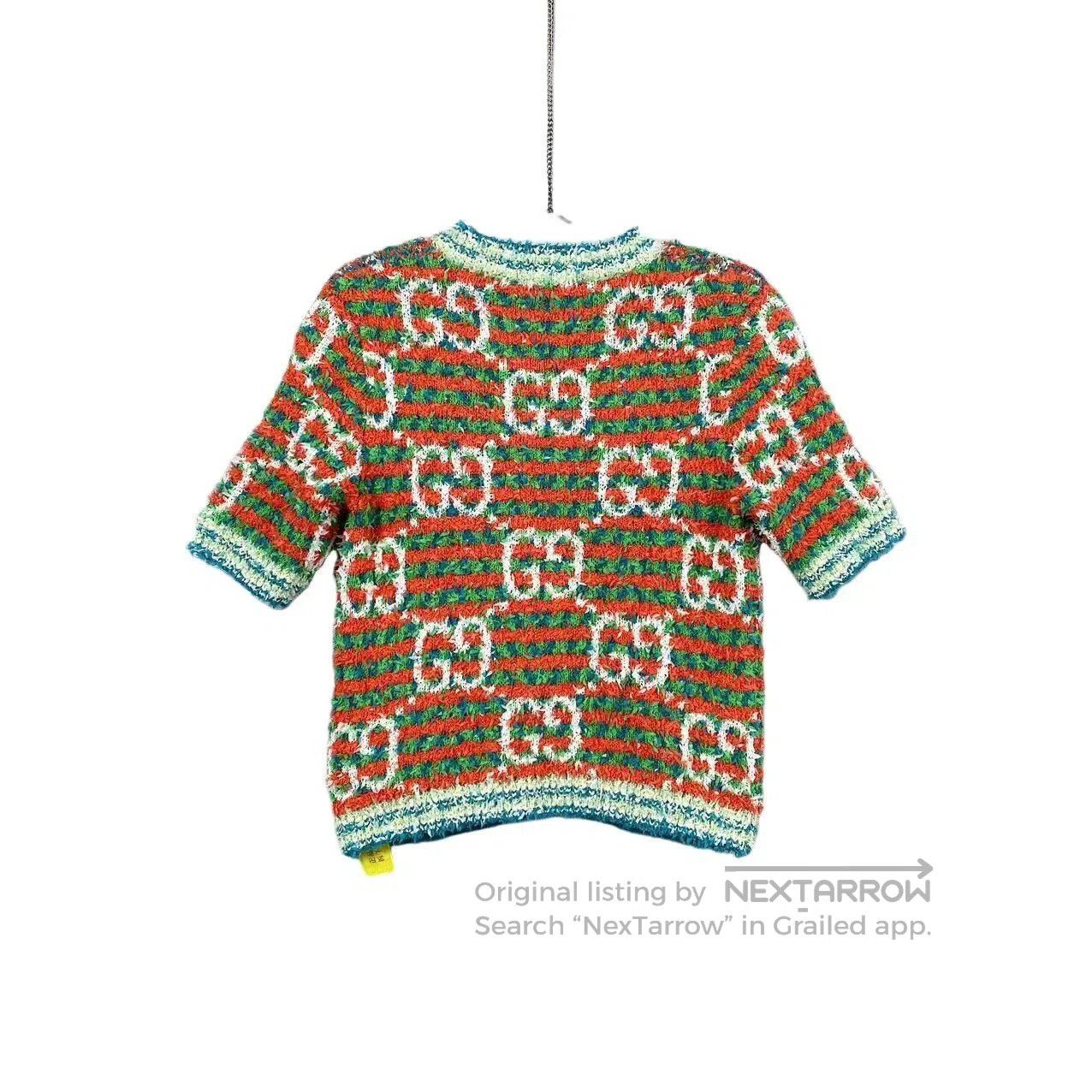 Gucci Guicci Full of printed small fragrant wind knitted cardiga Size XS / US 0-2 / IT 36-38 - 2 Thumbnail